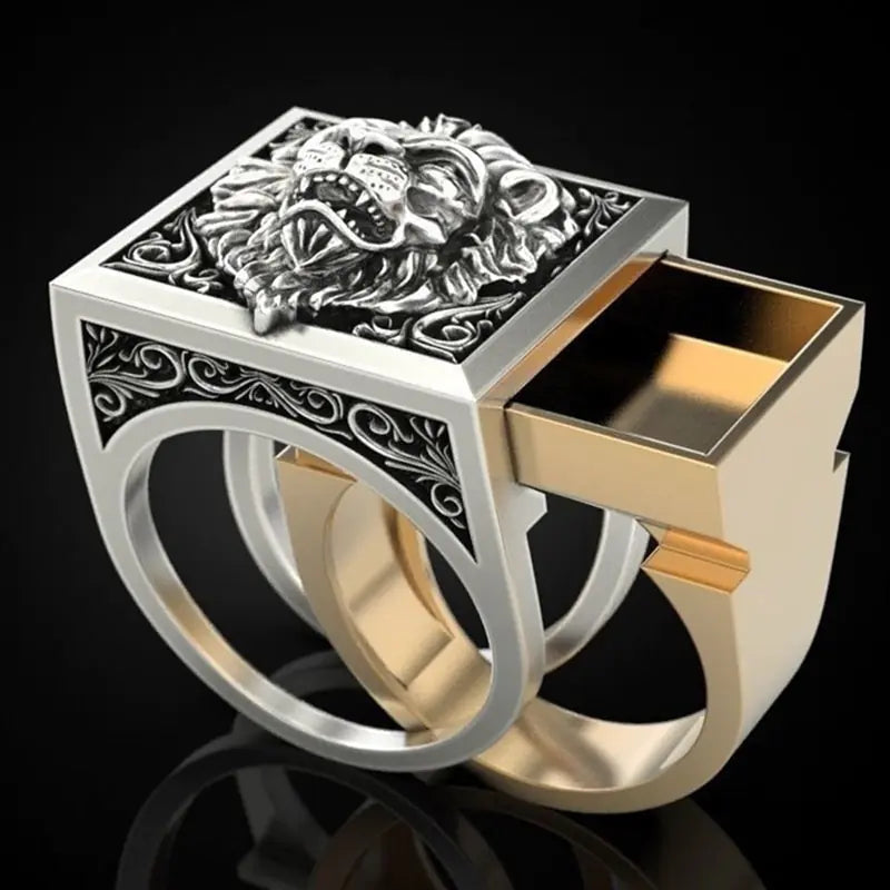 Men's Vintage Alloy Ring