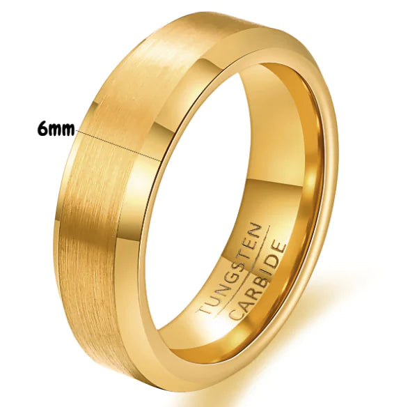 Tungsten Steel Ring Jewelry