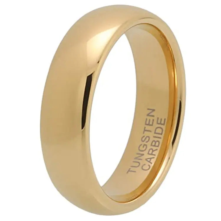Men's 6mm Glossy Tungsten Ring