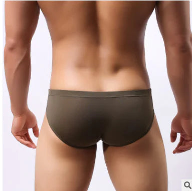 Ultra-thin Transparent Ice Silk Men's Underwear