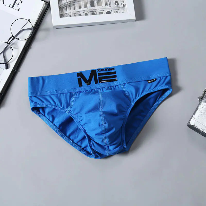 Trendy 3D Embossed Pure Cotton Men's Underwear