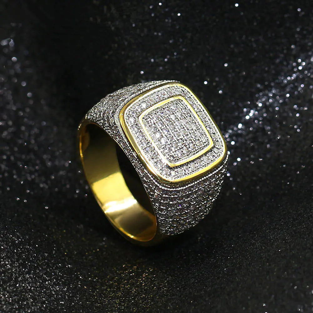 Trendy Hip-Hop Men's Ring, Punk Style Fashion Band