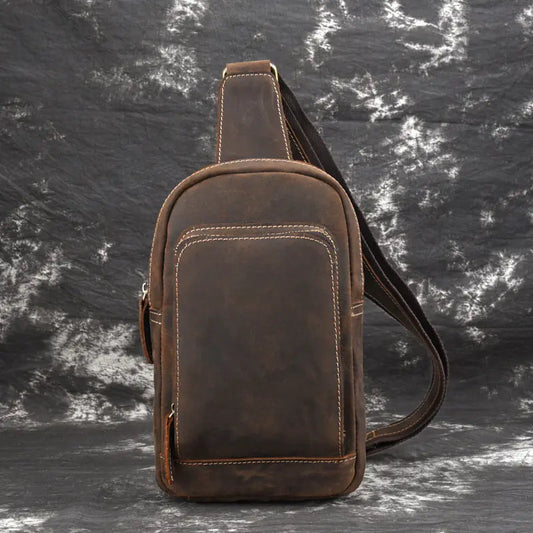 Vintage Genuine Leather Men's Bag