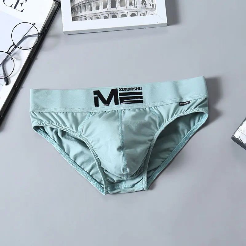 Trendy 3D Embossed Pure Cotton Men's Underwear