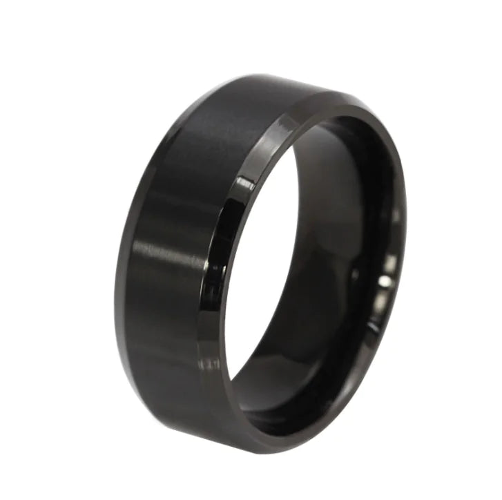 Korean Men's Ring in Titanium Steel