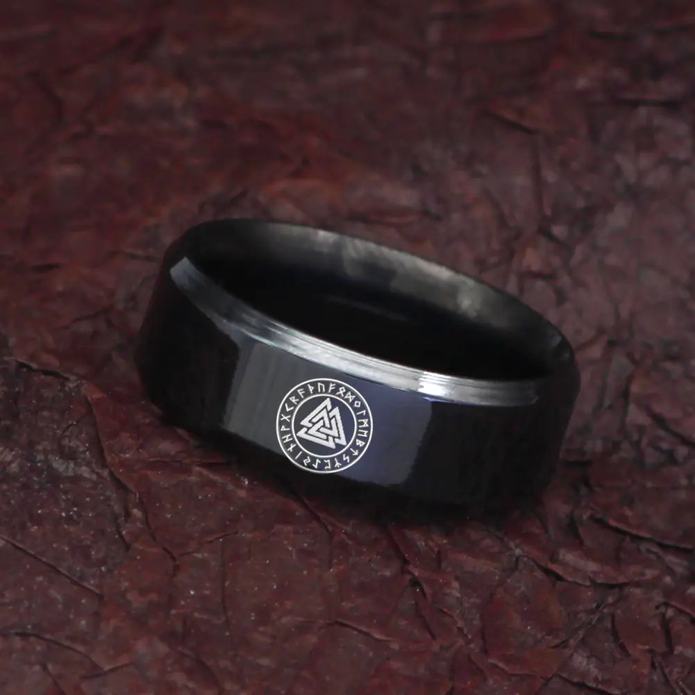 Vintage Viking Rune Men's Ring - Trendy Ornament