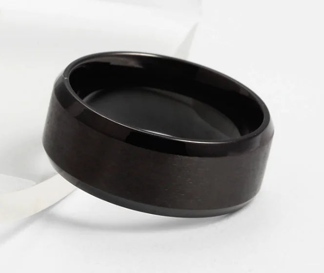 Korean Men's Ring in Titanium Steel