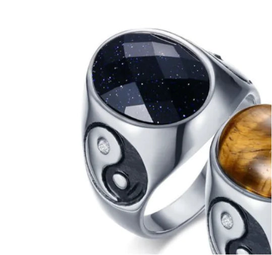 Vintage Bagua Religious Ring