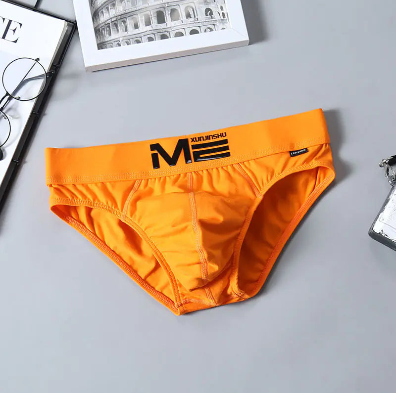 Trendy 3D Embossed Pure Cotton Men's Underwear