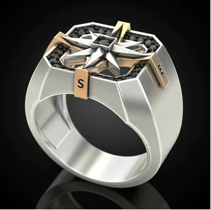 Men's Vintage Alloy Ring
