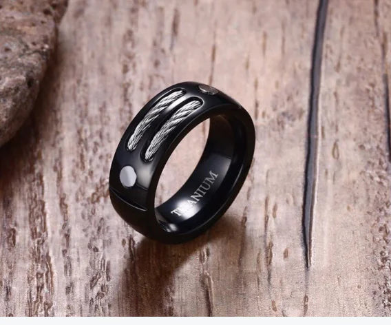 Polished Wire Ring - Elegant Design Ring
