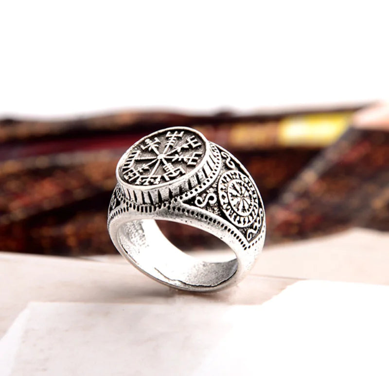 Vintage Odin Symbol Ring