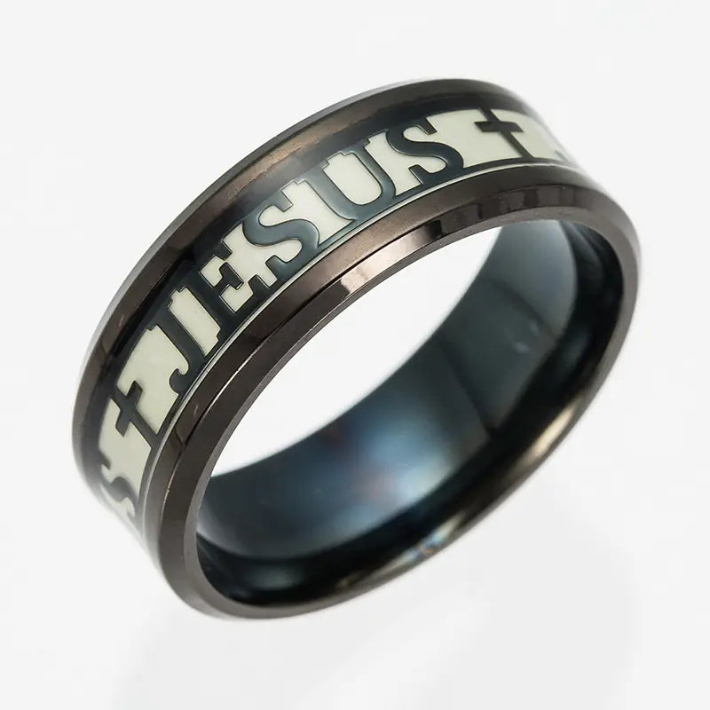 Jesus Stainless Steel Ring