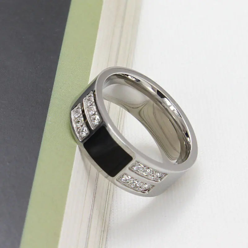 Men's Zircon Stone Ring