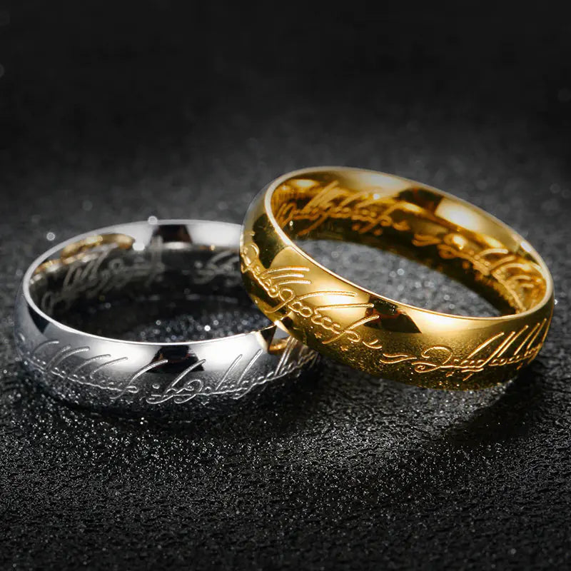 Men's Titanium Ring - Fashionable Couple's Ring