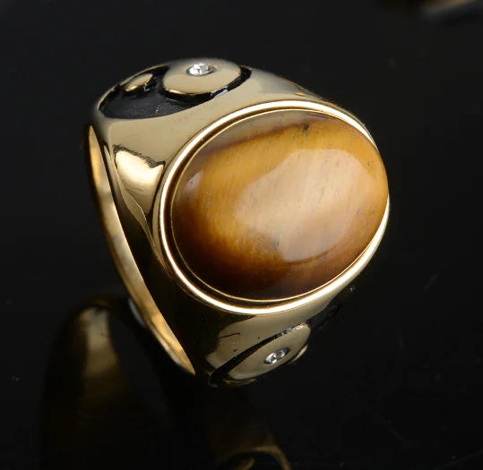 Vintage Bagua Religious Ring