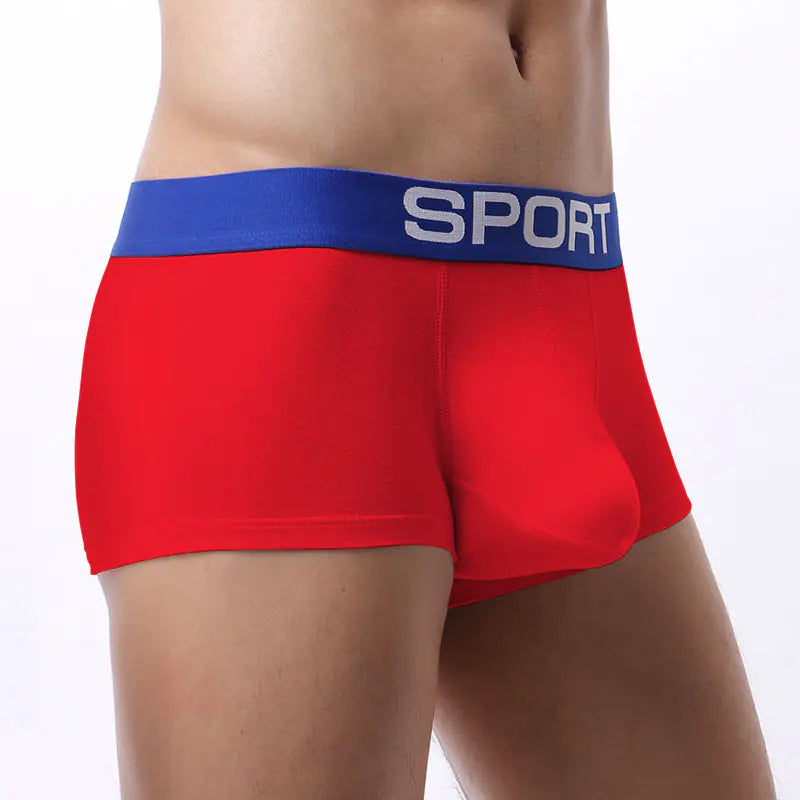 Men's Cotton Fashion Wide Belt Underwear