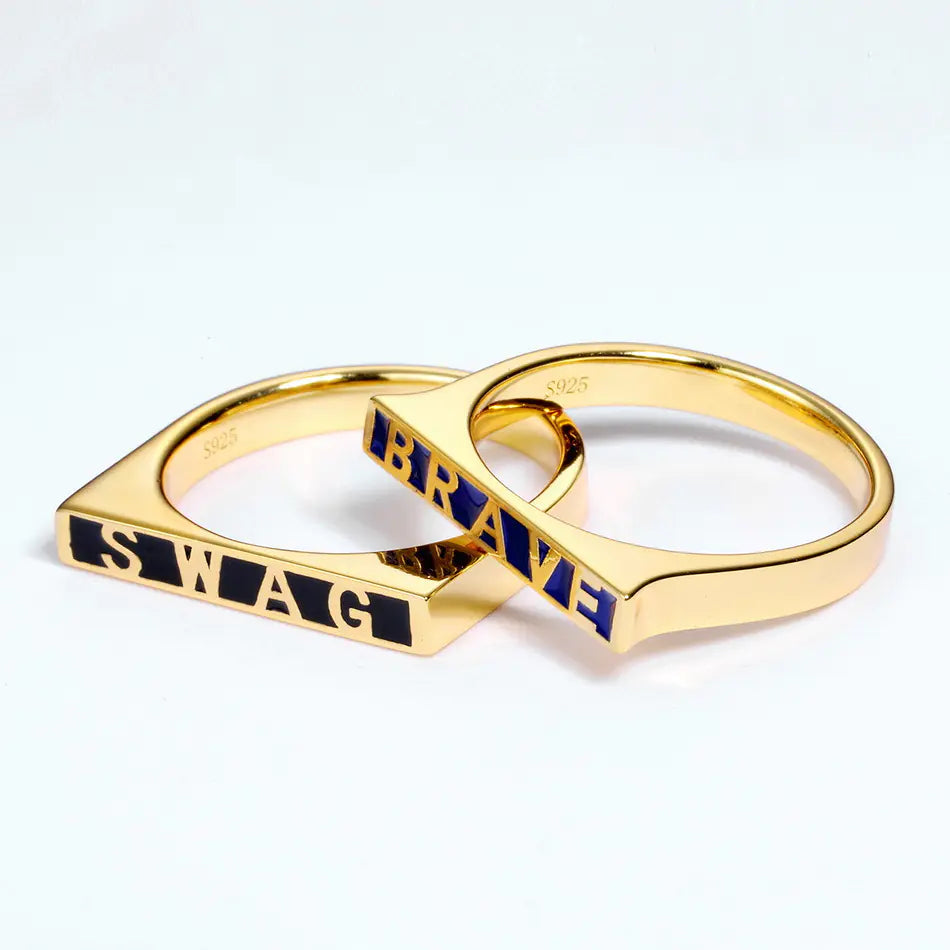 SWAG Seal Ring - Unique Design Ring for Style