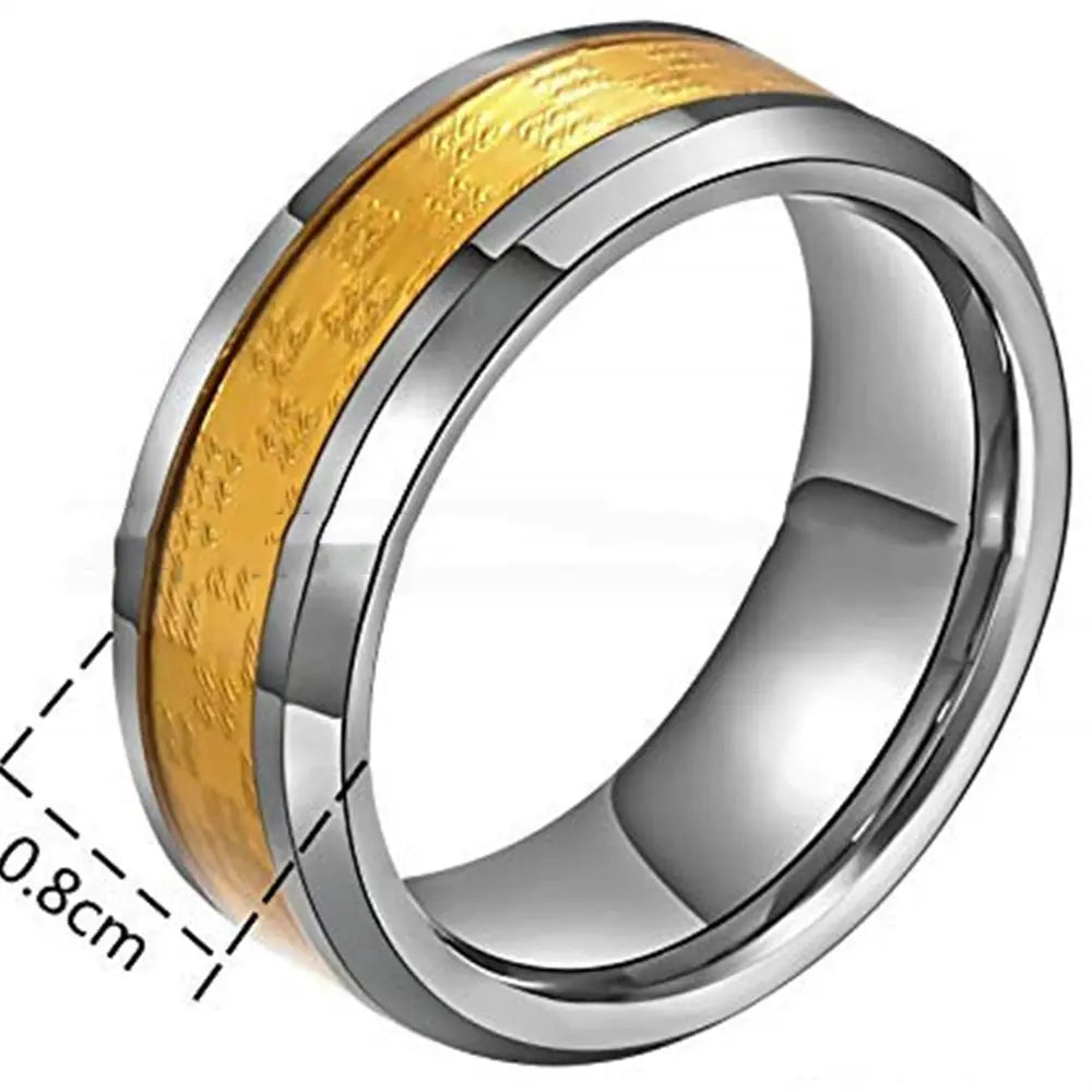Kimber Men's Fashion Tungsten Ring