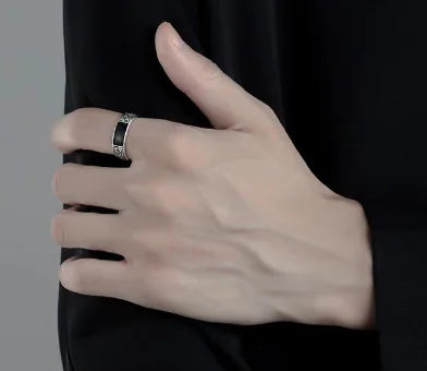 Men's Adjustable Stylish Pattern Ring