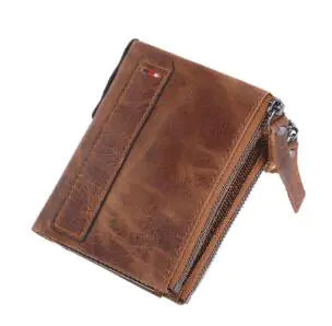 Genuine Leather Men's Wallet (One Piece)