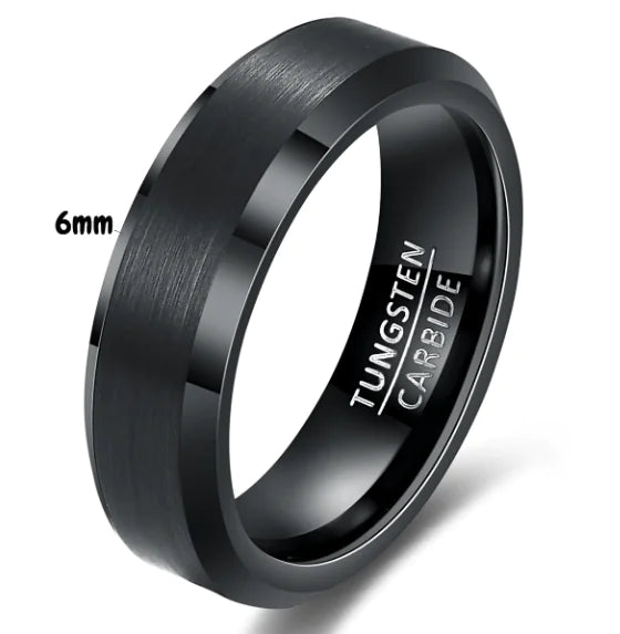 Tungsten Steel Ring Jewelry