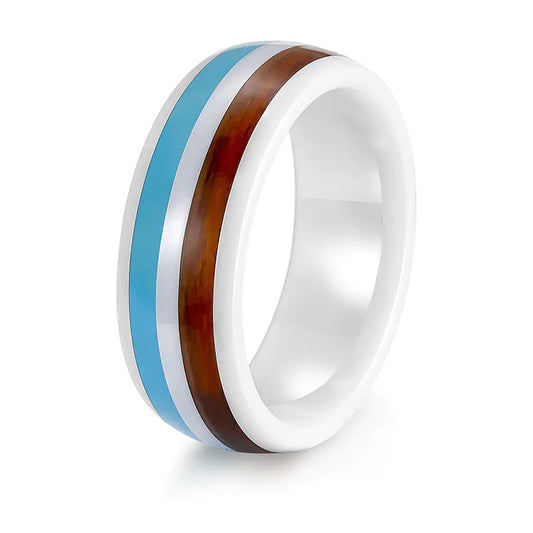 Unisex Ceramic Ring Ornament