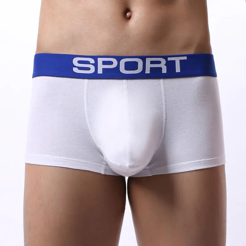Men's Cotton Fashion Wide Belt Underwear