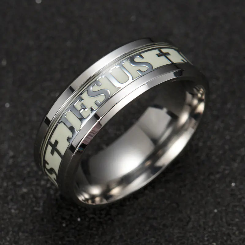 Jesus Stainless Steel Ring