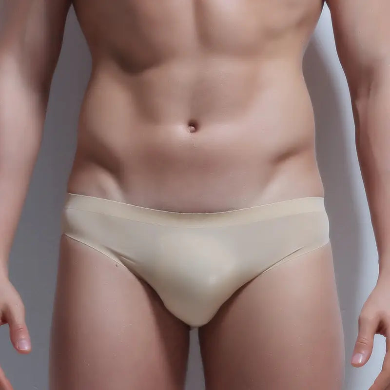Bee Sha Traceless Sheer Ice Silk Men's Underwear
