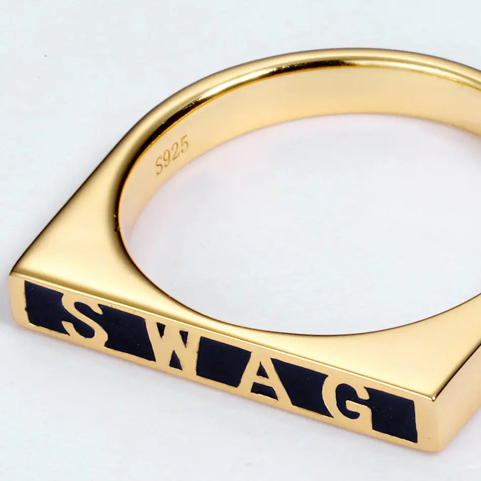 SWAG Seal Ring - Unique Design Ring for Style