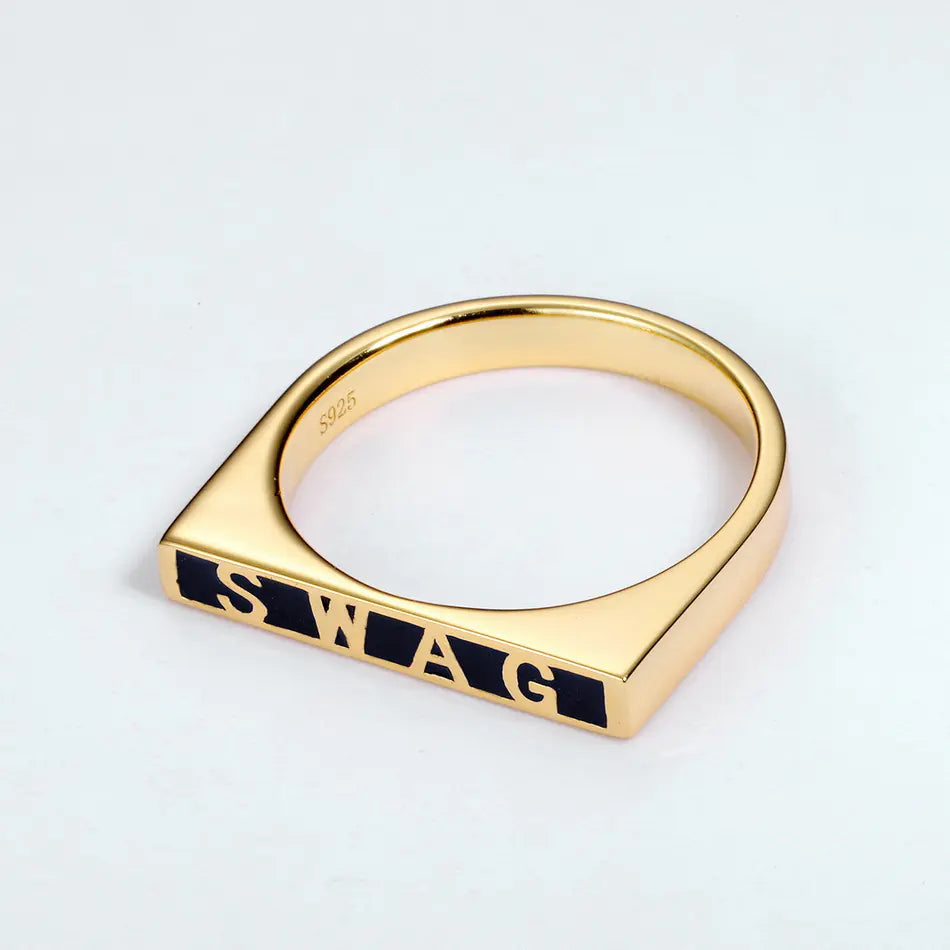 SWAG Seal Ring - Unique Design Ring for Style