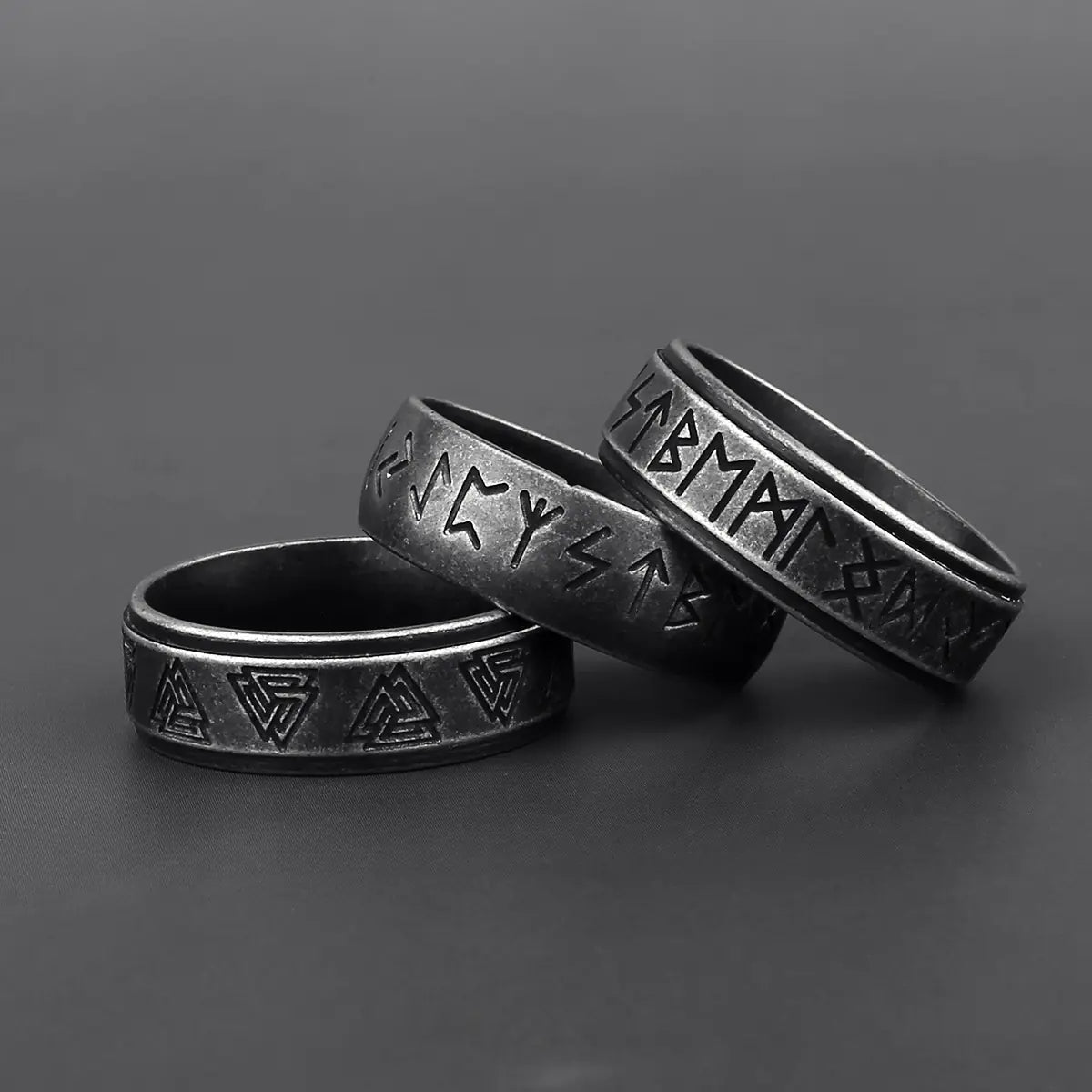 Simple Titanium Steel Men's Fashion Ring