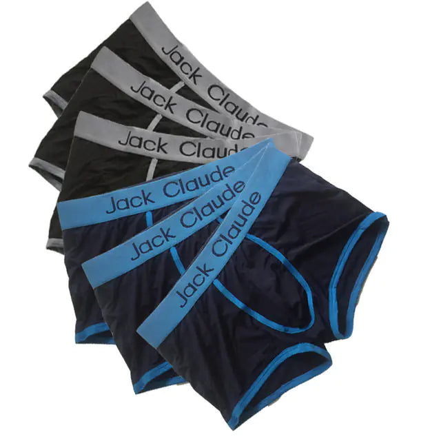6 Piece - Comfortable Breathable Boxer Men's Underwear
