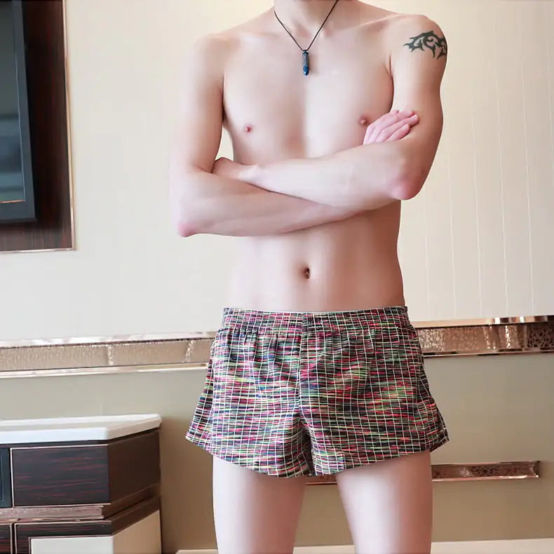 Breathable Loose Arrow Cotton Pouch Men's Underwear