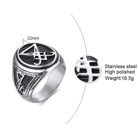 Men's Titanium Steel Ring
