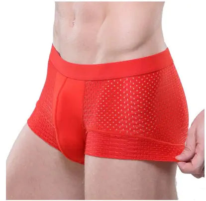 Fashionable Breathable Ice Silk Men's Underwear