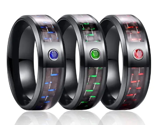 Men's Fashion Titanium Steel Ring