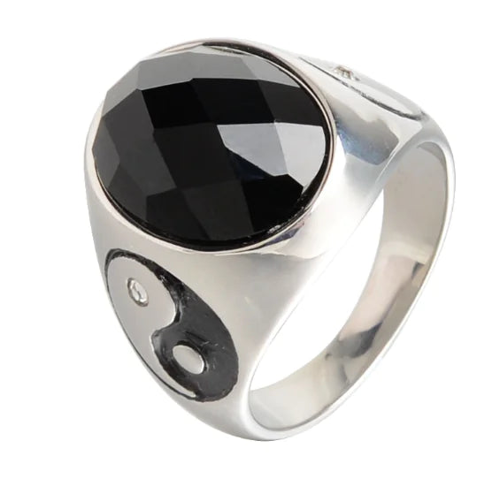 Vintage Bagua Religious Ring