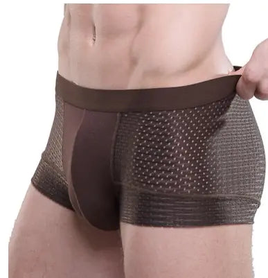 Fashionable Breathable Ice Silk Men's Underwear